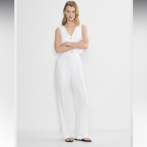 Aritzia Wilfred The Effortless Pant Linen